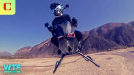 Esta moto voladora parece una moto speeder de Star Wars