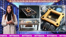 Científicos chinos desarrollan el primer chip de computación óptica de paralelismo ultraalto del mundo.