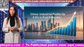 Aumentan 0,9 % beneficios de grandes y medianas empresas industriales china en primeros 8 meses del año