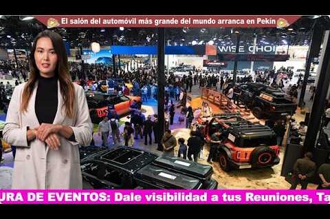 El salón del automóvil más grande del mundo arranca en Pekín