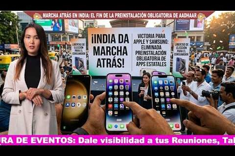 Por qué India descartó la preinstalación obligatoria de aplicaciones estatales en smartphones