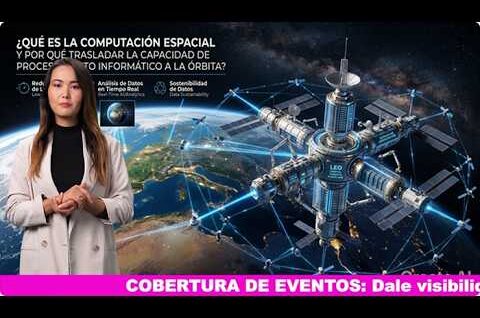 ¿Qué es la computación espacial y por qué trasladar la capacidad de procesamiento informático a la órbita?