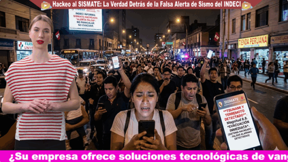 Hackeo al SISMATE: La Verdad Detrás de la Falsa Alerta de Sismo del INDECI alerta de sismo
