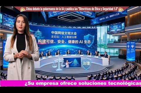 China debate la gobernanza de la IA y publica las «Directrices de Ética y Seguridad 1.0»