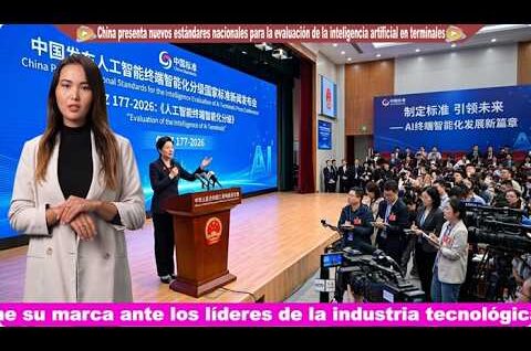 China presenta nuevos estándares nacionales para la evaluación de la inteligencia artificial en terminales.