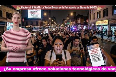 Hackeo al SISMATE: La Verdad Detrás de la Falsa Alerta de Sismo del INDECI