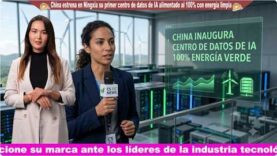 China estrena en Ningxia su primer centro de datos de IA alimentado al 100% con energía limpia.