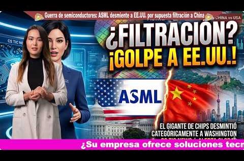 Tensión en la cadena de suministro de IA: ASML desmiente a Washington y frena una crisis global de semiconductores.
