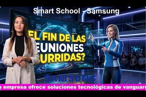 ¿Tu sala de reuniones sigue en el pasado? Así es el ecosistema interactivo con IA que Samsung está instalando en las grandes empresas