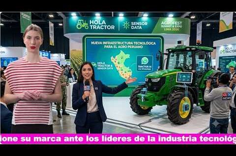 Agrofest 2026: Hola Tractor presenta la nueva infraestructura tecnológica para el agro peruano