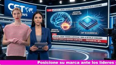 Crean un cerebelo artificial para IA: el chip neuromórfico que reduce 10.000 veces el consumo de energía