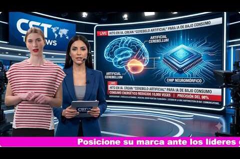 Crean un cerebelo artificial para IA: el chip neuromórfico que reduce 10.000 veces el consumo de energía