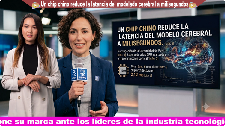 Un chip chino reduce la latencia del modelado cerebral a milisegundos chip