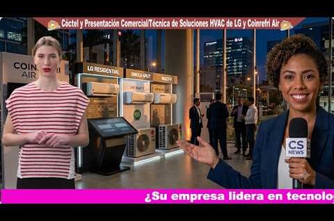 LG y Coinrefri Air presentan en San Isidro sus nuevas soluciones HVAC con Inteligencia Artificial