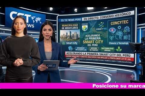 Muni de Miraflores y Concytec firman convenio para acelerar la primera Smart City del Perú