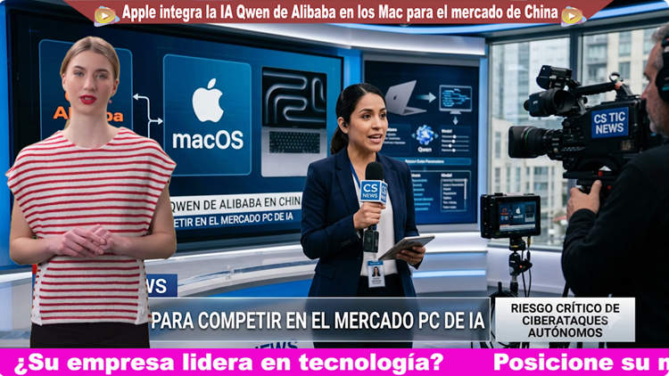 Apple integra la IA Qwen de Alibaba en los Mac para frenar su caída en China Apple