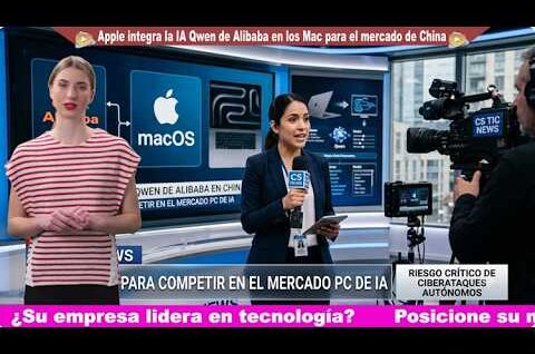 Apple integra la IA Qwen de Alibaba en los Mac para frenar su caída en China