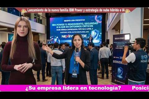 Cobertura del lanzamiento exclusivo de IBM Power 11 e IBM Cloud junto a Nexsys