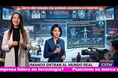 Cómo los robots humanoides aprenden a interactuar con el mundo físico: Coordinación, fuerza y precisión