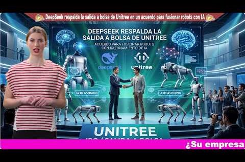 DeepSeek respalda la salida a bolsa de Unitree en un acuerdo para fusionar robots con razonamiento de IA