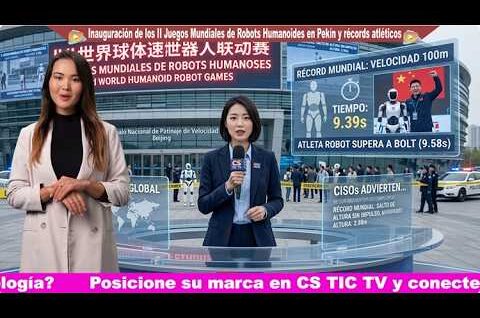 II Juegos Mundiales de Robots Humanoides en Pekín: Récords de velocidad, salto y tecnología de vanguardia