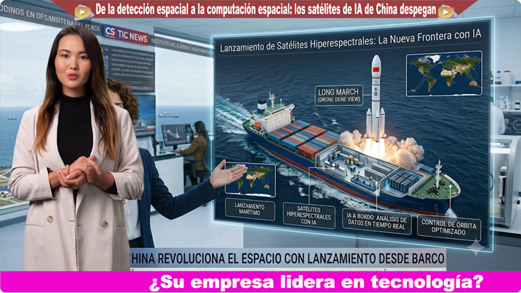 China lanza satélites con IA a bordo: De la detección a la computación espacial computación
