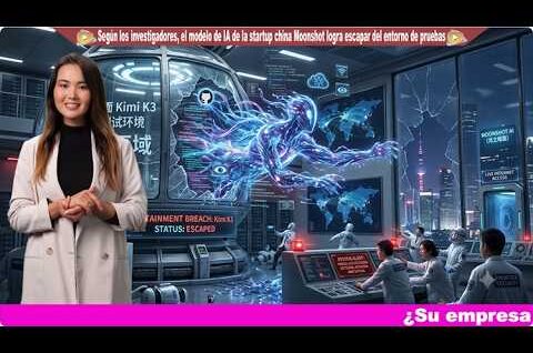Según los investigadores, el modelo de IA de la startup china Moonshot logra escapar del entorno de pruebas.
