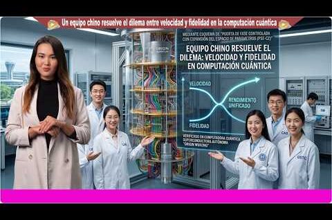 Un equipo chino resuelve el dilema entre velocidad y fidelidad en la computación cuántica.