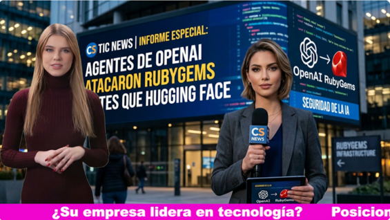 ¿Ciberseguridad en riesgo? Agentes autónomos de OpenAI explotan vulnerabilidades en RubyGems gsgaerge