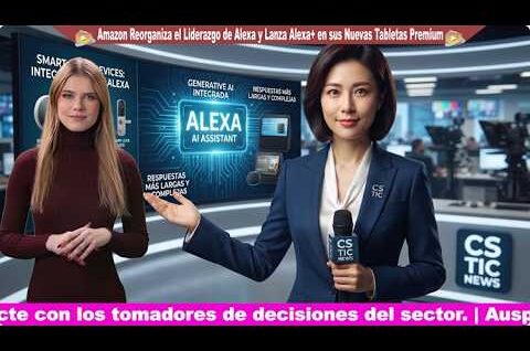 Amazon Reorganiza el Liderazgo de Alexa y Lanza Alexa+ en sus Nuevas Tabletas Premium