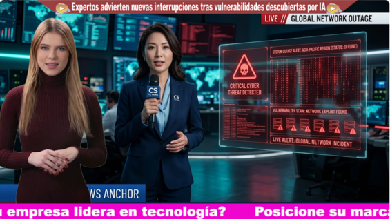 Expertos en ciberseguridad advierten que los fallos detectados por la IA podrían provocar nuevas interrupciones globales. ciber