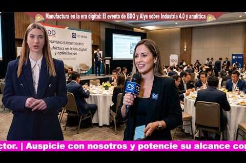 Manufactura en la era digital: El evento de BDO y Alys sobre Industria 4.0 y analítica en San Isidro
