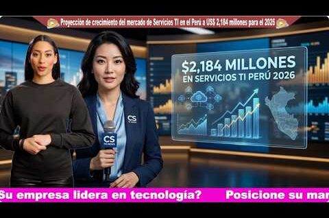 Mercado TI en Perú llegará a US$ 2,184 millones en 2026: El 83% de empresas aumentará su presupuesto