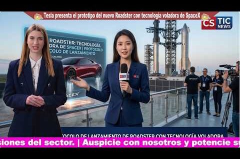 Tesla presenta el prototipo del nuevo Roadster con tecnología voladora de SpaceX